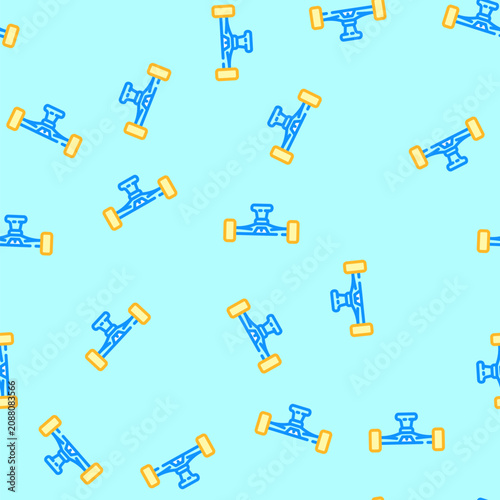 trucks skate sport vector seamless pattern trucks skate sport sign illustration