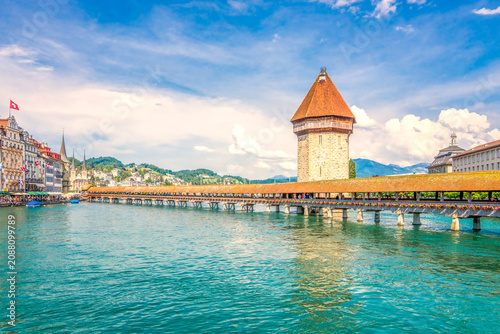 Kapellbrücke, Luzern, Schweiz 