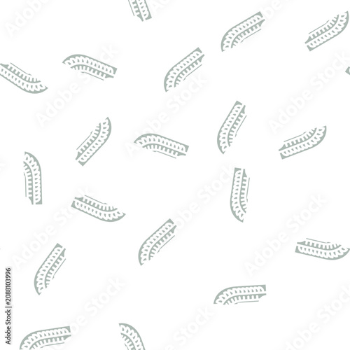 Fotografía egyptian wing glyph vector seamless pattern