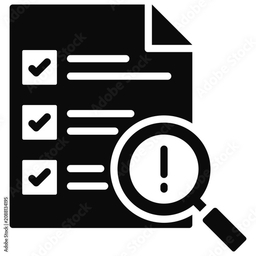 Risk Assessment Icon