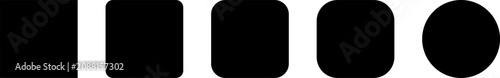 Photos Four black shapes on white background
