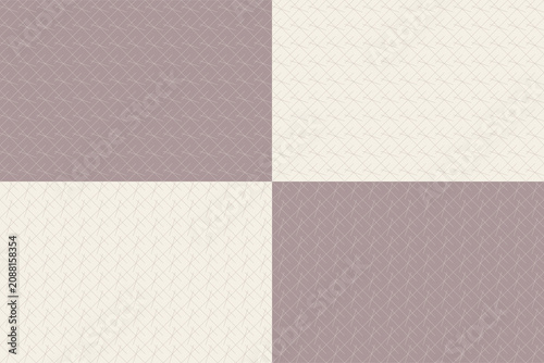 Принти на полотні Geometric crossing lines pattern set, seamless contrasting design, different dia