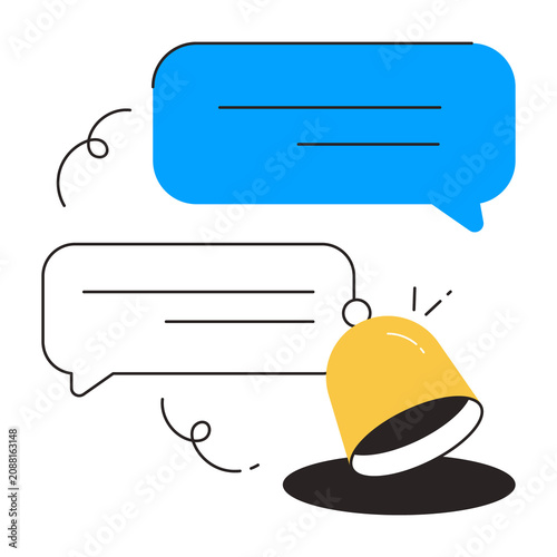Online Chat Notification PNG File On Transparent Background	