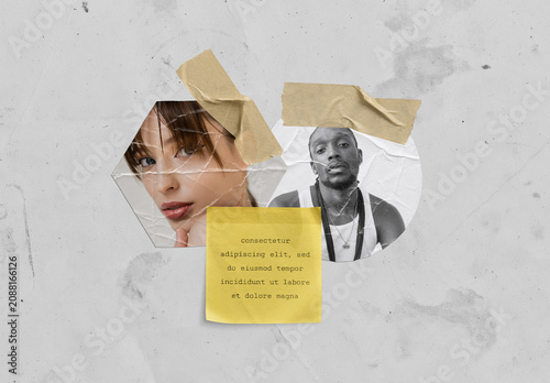 Photo Collage Mockup