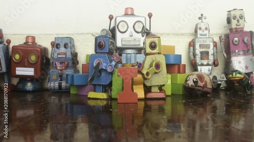 Crazy robots are weird stop motion animation 