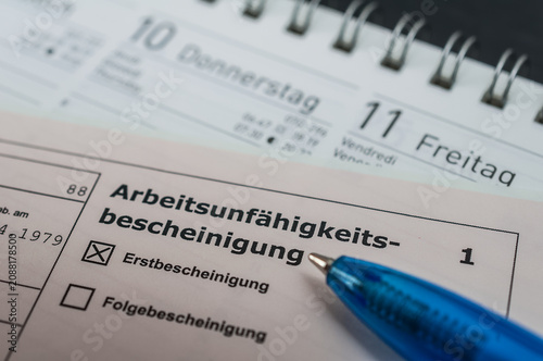 Krankenschein in Deutschland