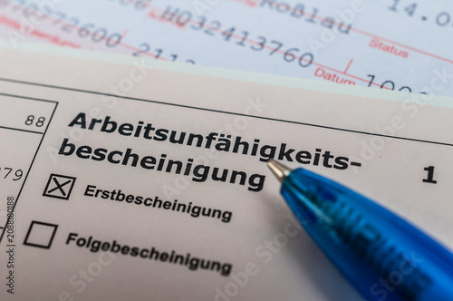 Krankenschein in Deutschland