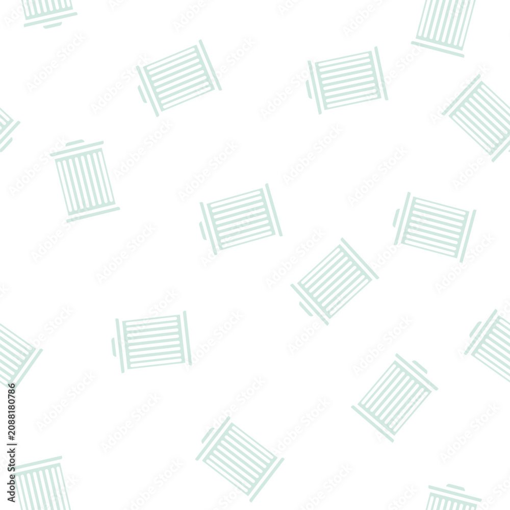 Fototapeta premium filter air cleaning device part glyph vector seamless pattern. filter air cleaning device part signthin illustration