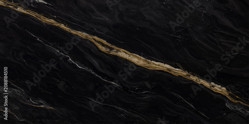 Tablou pe pânză Abstract Black Smoke Background with Black and White Flowing Texture Dark Atmosp
