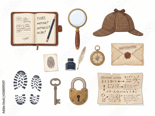 Mystery Investigation Objects