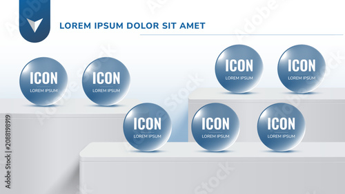 Brand Partner Icons Showcase Presentation Slide