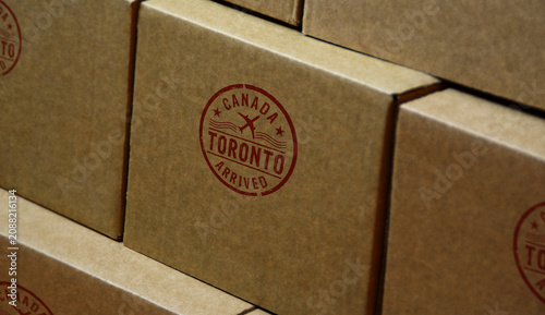 Photography Toronto arrived stamp and stamping