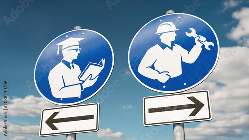 Entscheidung: Studium oder Ausbildung?