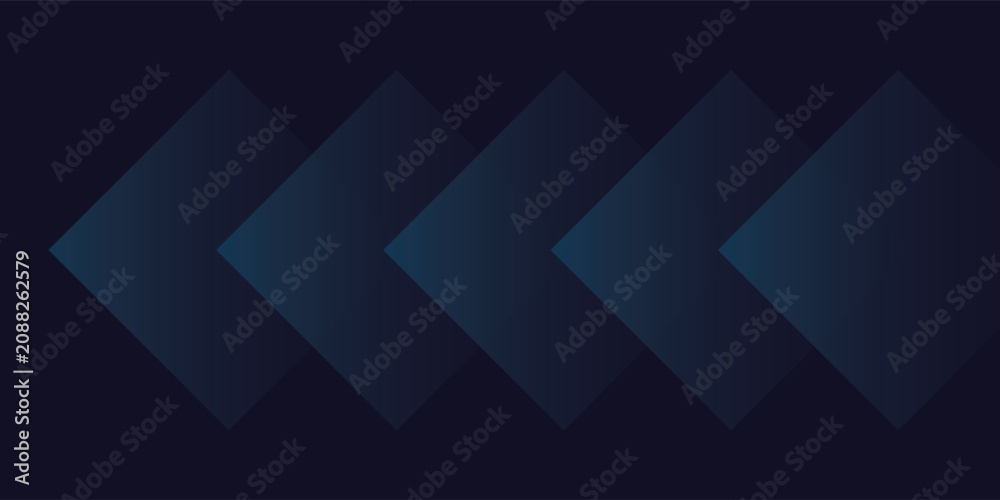 Obraz premium Blue background premium abstract with dark luxury elements. Exclusive wallpaper design for poster, brochure, presentation, website, mailers etc