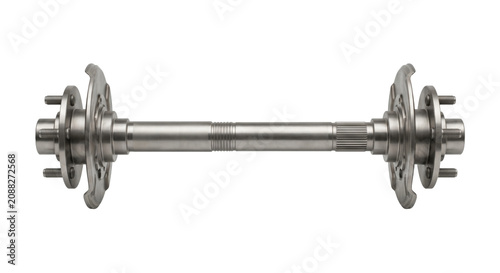 Quadro su tela Automotive rear axle shaft with wheel hub assembly and brake rotor mounting flan