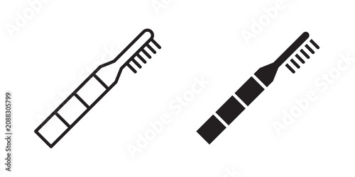 Electric toothbrush icon