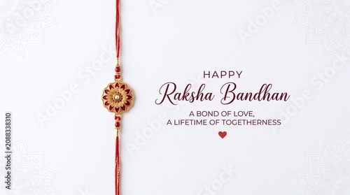 happy raksha bandhan, rakhi greeting card, decorative rakhi invitation