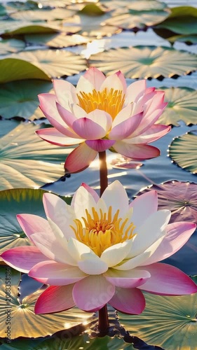 pink lotus flower