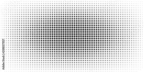 Cuadro en lienzo Halftone faded gradient texture