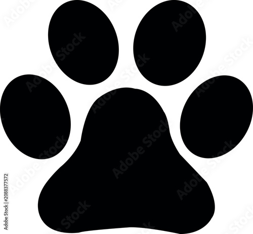 cat paw print