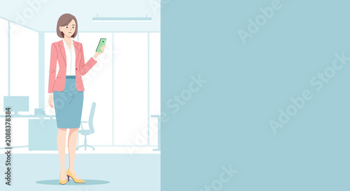 Young woman in casual outfit standing confidently indoors.