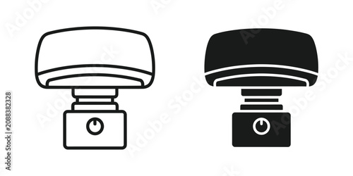 Canvastavla Electric mosquito repellent device set, modern plug-in vaporizer symbols for hom
