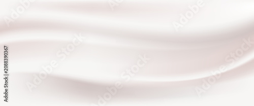 Fotografía Soft brown wavy gradient with pearl nacre gradation and pastel blend in beige cream tones