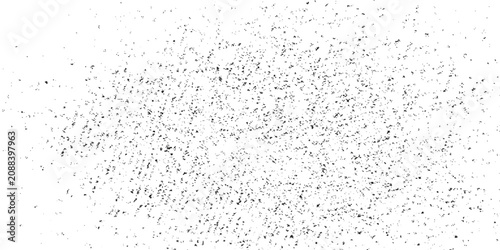 Fotografía Abstract textured background with speckles and particles in grayscale, suggestive of dust or fine grit, offering a minimalist and artistic graphic element