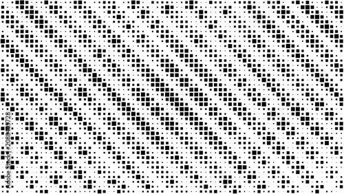 Halftone Pattern Background with Diagonal Dots