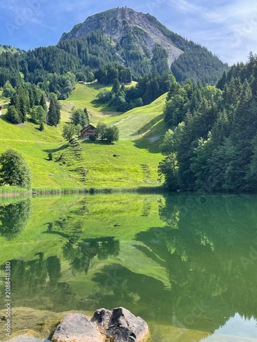 lake in the mountains