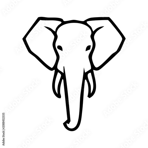 Photography Elephant vector silhouette