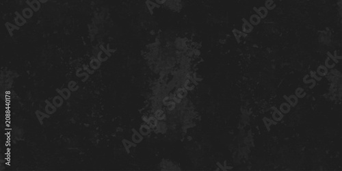 Bild auf Leinwand Abstract dark charcoal black wall plaster cement texture backdrop for premium mo