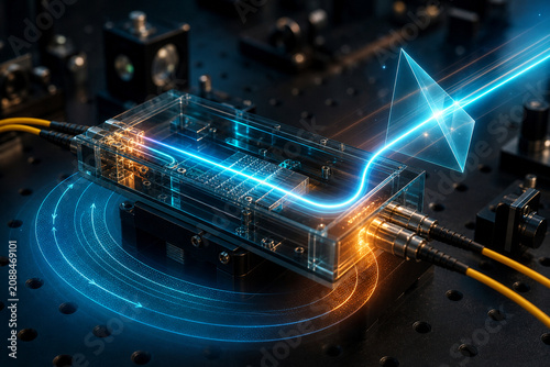 Photonic AI accelerator light routing