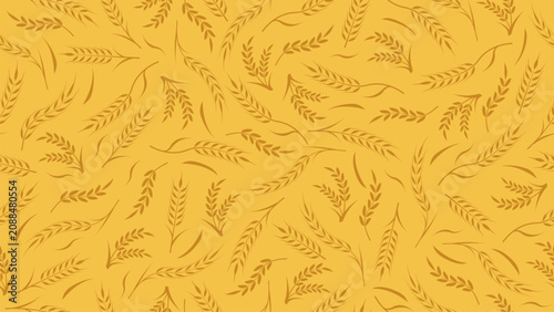 Tableau sur toile Wheat background