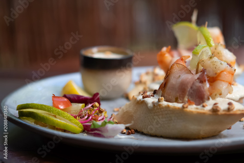 bacon wrapped shrimp