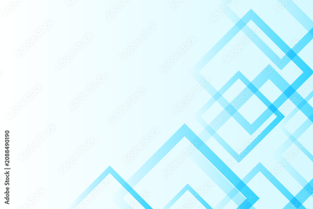 Fototapeta premium Blue Technology Background with Copy Space. Abstract Business Wallpaper. Vector Illustration