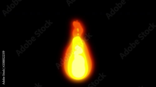 Fire animation vfx 4K 