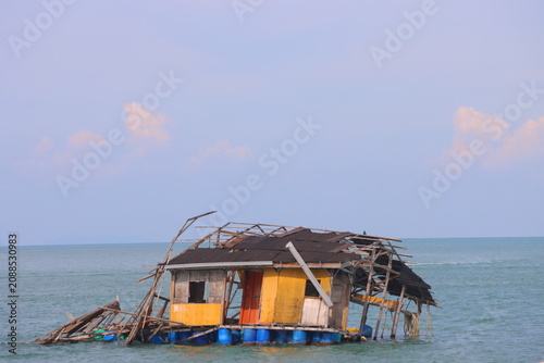 house on the sea