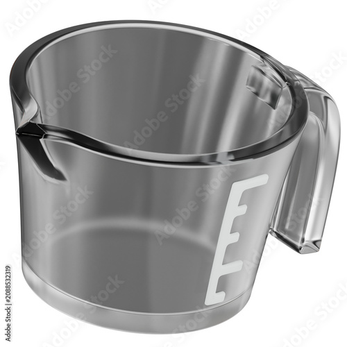 Konstfotografi Measuring cup 3D icon
