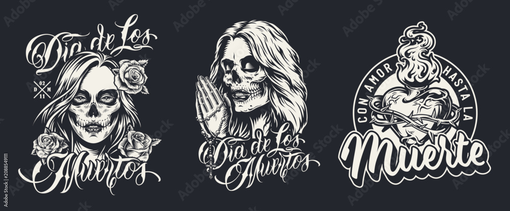 Fototapeta premium Dia de los Muertos Fest