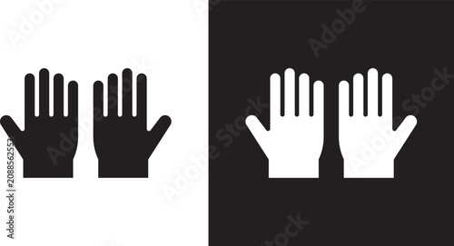 Obraz na plátně Gloves icon