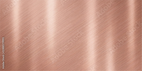 Elegant rose gold abstract metal background, brushed copper metallic surface with soft sheen, luxury design for wallpaper, packaging and cover