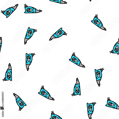 Obraz na plátně engraver tool vector seamless pattern engraver tool sign illustration
