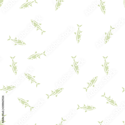 Foto tetras aquarium fish vector glyph seamless pattern tetras aquarium fish sign ill