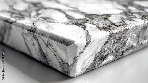 marble slab texture diagonal close-up of polished white stone with flowing gray veins and natural patterns for luxury design and premium backgrounds