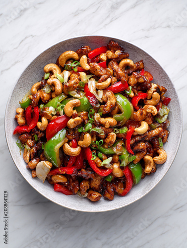 Ma po tofu chinese food in a bowl or plate image