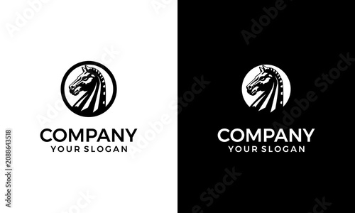 horse head logo