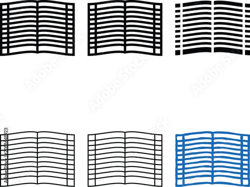 фотографія modern copybook for writing notes color icon vector