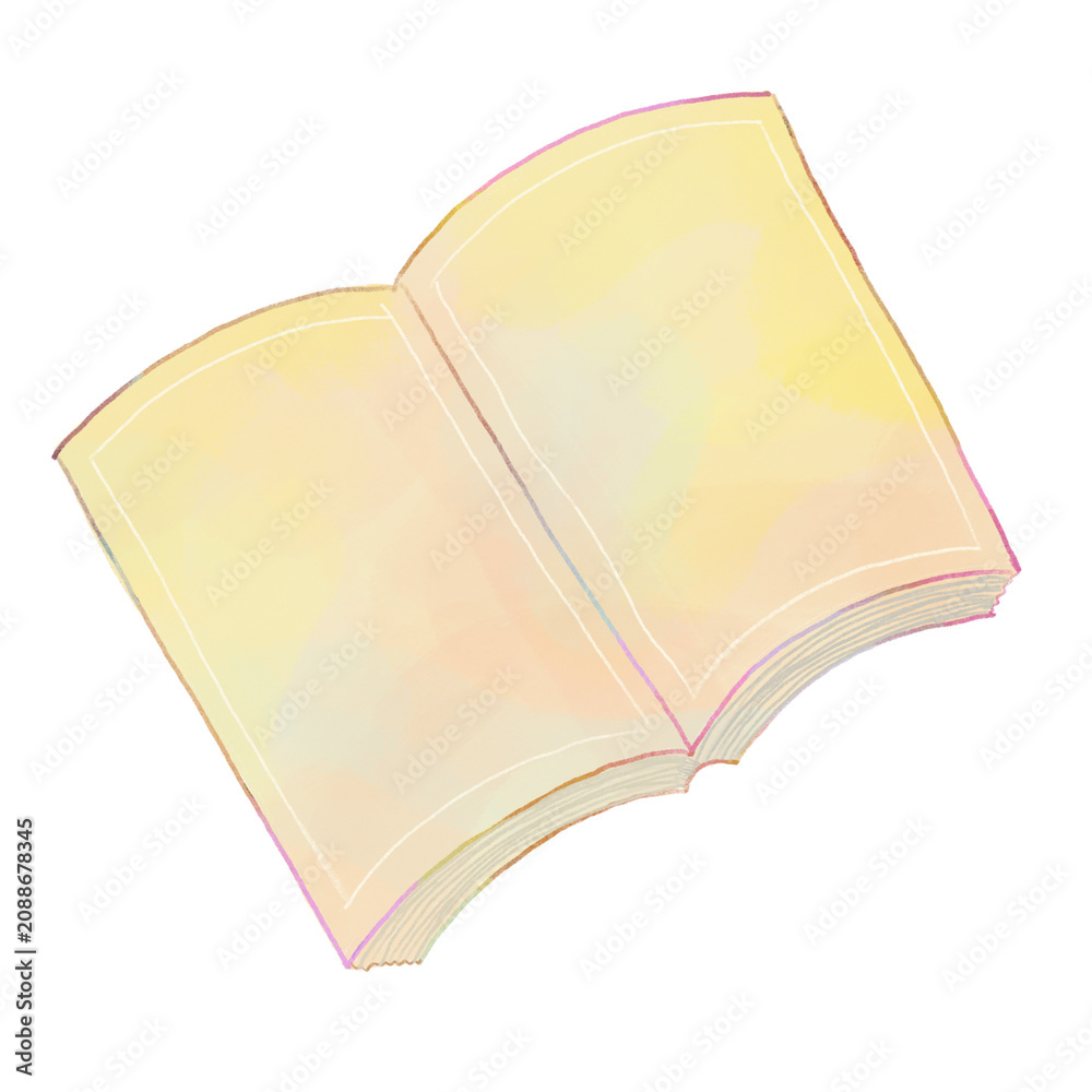 Fototapeta premium Open book