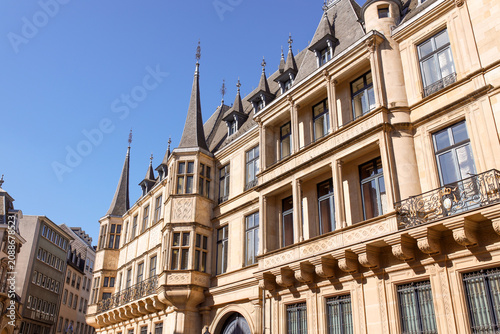 Bilde på lerret The Grand Ducal Palace in Luxembourg City stands as the official residence of th